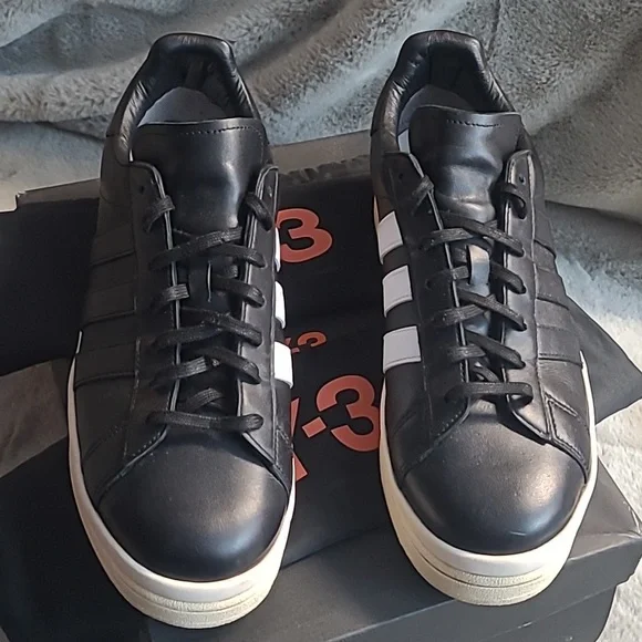 Adidas Y-3 HICHO Leather Sneakers Mens 12 - Picture 10 of 10
